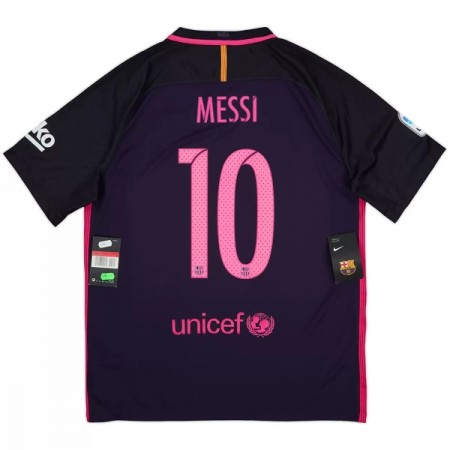Barcelona Messi 10 2016-17 Retro Gostujući Nogometni Dresovi Barcelona Messi 10 2016-17 Retro Gostujući Nogometni Dresovi