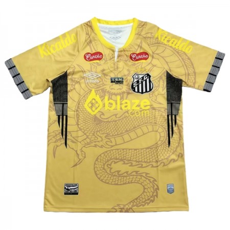 Santos FC Dragon Nogometni Dresovi 2025-26 Žuta