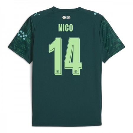 Manchester City Nico 14 Ea Sport Četvrta Nogometni Dresovi 2025-26 Manchester City Nico 14 Ea Sport Četvrta Nogometni Dresovi 2025-26