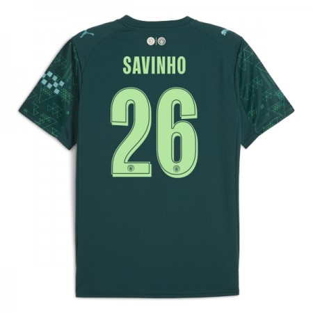 Manchester City Savinho 26 Ea Sport Četvrta Nogometni Dresovi 2025-26 Manchester City Savinho 26 Ea Sport Četvrta Nogometni Dresovi 2025-26