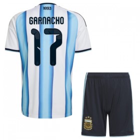 Argentina Garnacho 17 Dječji Domaći Nogometni Dresovi SP 2026