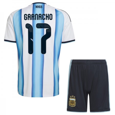 Argentina Garnacho 17 Dječji Domaći Nogometni Dresovi SP 2026 Argentina Garnacho 17 Dječji Domaći Nogometni Dresovi SP 2026