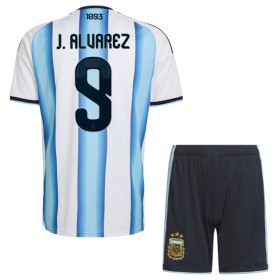 Argentina J. Alvarez 9 Dječji Domaći Nogometni Dresovi SP 2026