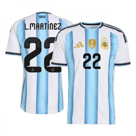 Argentina Lautaro Martinez 22 Domaći Nogometni Dresovi SP 2026