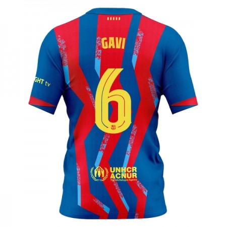 FC Barcelona Gavi 6 Četvrta Nogometni Dresovi 2025-26