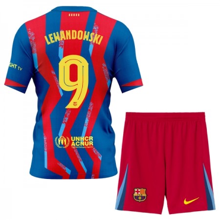 FC Barcelona Lewandowski 9 Dječji Četvrta Nogometni Dresovi 2025-26