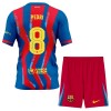 FC Barcelona Pedri 8 Dječji Četvrta Nogometni Dresovi 2025-26 FC Barcelona Pedri 8 Dječji Četvrta Nogometni Dresovi 2025-26