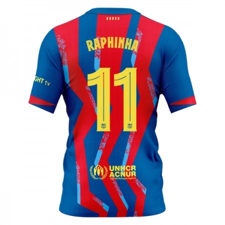 FC Barcelona Raphinha 11 Četvrta Nogometni Dresovi 2025-26 FC Barcelona Raphinha 11 Četvrta Nogometni Dresovi 2025-26