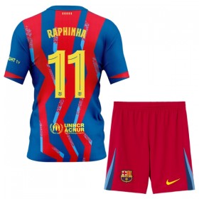 FC Barcelona Raphinha 11 Dječji Četvrta Nogometni Dresovi 2025-26