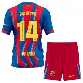 FC Barcelona Rashford 14 Dječji Četvrta Nogometni Dresovi 2025-26