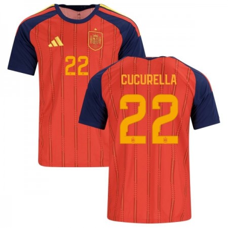 Španjolska Cucurella 22 Domaći Nogometni Dresovi SP 2026 Španjolska Cucurella 22 Domaći Nogometni Dresovi SP 2026