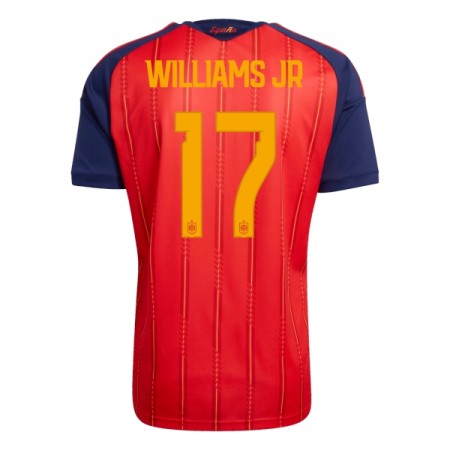 Španjolska Williams JR 17 Domaći Nogometni Dresovi SP 2026 Španjolska Williams JR 17 Domaći Nogometni Dresovi SP 2026