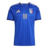Italija Barella 18 Dječji Domaći Nogometni Dresovi SP 2026