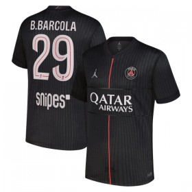 Paris Saint-Germain B. Barcola 29 Jordan Četvrta Nogometni Dresovi 2025-26