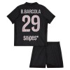 Paris Saint-Germain B. Barcola 29 Jordan Dječji Četvrta Nogometni Dresovi 2025-26 Paris Saint-Germain B. Barcola 29 Jordan Dječji Četvrta Nogometni Dresovi 2025-26