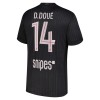 Paris Saint-Germain D. Doue 14 Jordan Četvrta Nogometni Dresovi 2025-26