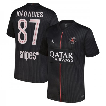 Paris Saint-Germain Joao Neves 87 Jordan Četvrta Nogometni Dresovi 2025-26 Paris Saint-Germain Joao Neves 87 Jordan Četvrta Nogometni Dresovi 2025-26