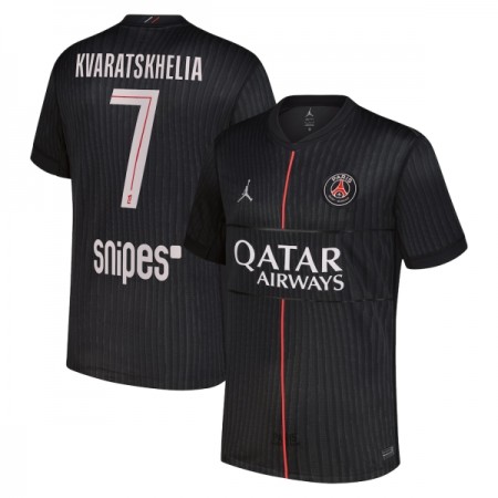 Paris Saint-Germain Kvaratskhelia 7 Jordan Četvrta Nogometni Dresovi 2025-26