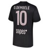 Paris Saint-Germain O. Dembele 10 Jordan Četvrta Nogometni Dresovi 2025-26