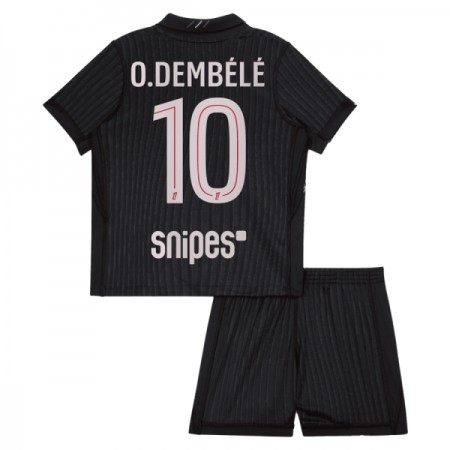 Paris Saint-Germain O. Dembele 10 Jordan Dječji Četvrta Nogometni Dresovi 2025-26 Paris Saint-Germain O. Dembele 10 Jordan Dječji Četvrta Nogometni Dresovi 2025-26