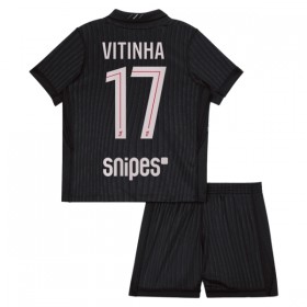 Paris Saint-Germain Vitinha 17 Jordan Dječji Četvrta Nogometni Dresovi 2025-26