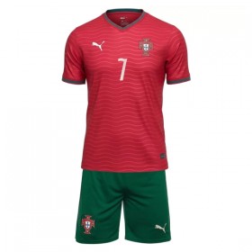 Portugal Ronaldo 7 Dječji Domaći Nogometni Dresovi SP 2026
