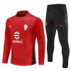 AC Milan Sweatshirt Za Trening 1/4-Zip 2025-26 Crvena
