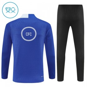 Chelsea Dječji Sweatshirt Za Trening 1/4-Zip 2025-26 Plava