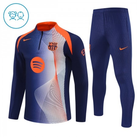 FC Barcelona Dječji Sweatshirt Za Trening 1/4-Zip 2025-26 Plava FC Barcelona Dječji Sweatshirt Za Trening 1/4-Zip 2025-26 Plava