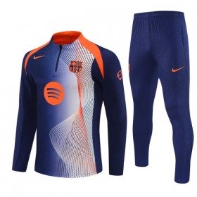 FC Barcelona Sweatshirt Za Trening 1/4-Zip 2025-26 Plava