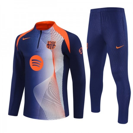 FC Barcelona Sweatshirt Za Trening 1/4-Zip 2025-26 Plava