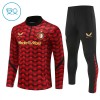 Feyenoord Rotterdam Dječji Sweatshirt Za Trening 1/4-Zip 2025-26 Crvena