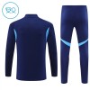 Real Madrid Dječji Sweatshirt Za Trening 1/4-Zip 2025-26 Navy