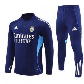 Real Madrid Sweatshirt Za Trening 1/4-Zip 2025-26 Navy
