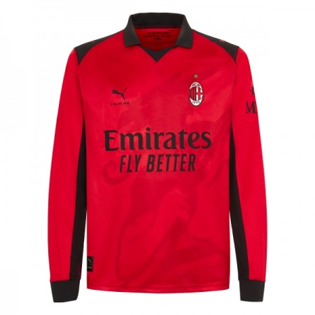 AC Milan Četvrta Nogometni Dresovi 2025-26 L/S AC Milan Četvrta Nogometni Dresovi 2025-26 L/S