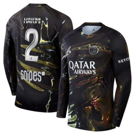 Paris Saint-Germain Hakimi 2 Night Edition Nogometni Dresovi 2025-26 L/S