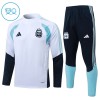 Argentina Dječji Sweatshirt Za Trening 1/4-Zip 2026-27 Bijela