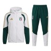 Italija Trening Jakna Kapuljačom Komplet 2026-27 Bijela Italija Trening Jakna Kapuljačom Komplet 2026-27 Bijela