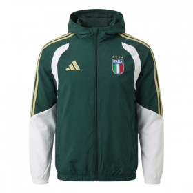 Italija Trening Jakna Kapuljačom Komplet 2026-27 Zelena