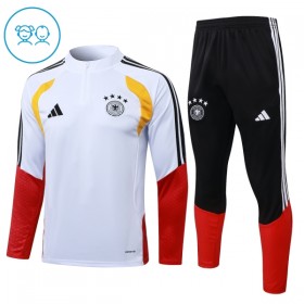 Njemačka Dječji Sweatshirt Za Trening 1/4-Zip 2026-27 Bijela