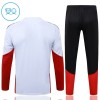 Njemačka Dječji Sweatshirt Za Trening 1/4-Zip 2026-27 Bijela