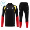 Njemačka Dječji Sweatshirt Za Trening 1/4-Zip 2026-27 Crna Njemačka Dječji Sweatshirt Za Trening 1/4-Zip 2026-27 Crna
