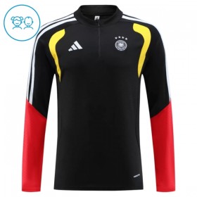 Njemačka Dječji Sweatshirt Za Trening 1/4-Zip 2026-27 Crna