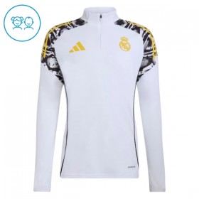 Real Madrid Dječji Sweatshirt Za Trening 1/4-Zip 2026-27 Bijela