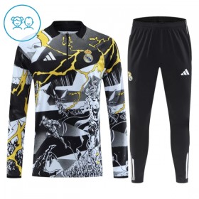 Real Madrid Marvel Dječji Sweatshirt Za Trening 1/4-Zip 2026-27 Crna