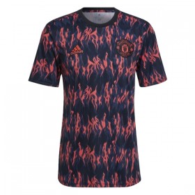 Manchester United Pre-Match Nogometni Dresovi 2025-26 Crna