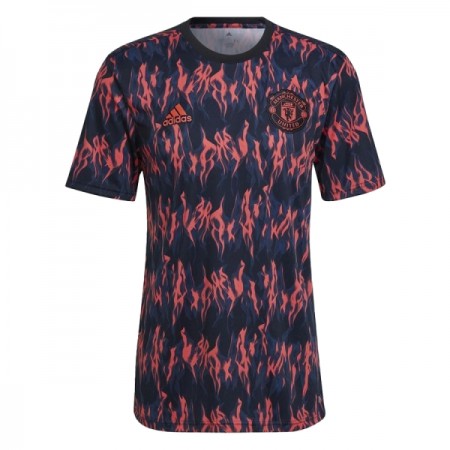 Manchester United Pre-Match Nogometni Dresovi 2025-26 Crna