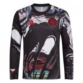 Manchester United Pre-Match Nogometni Dresovi 2025-26 L/S