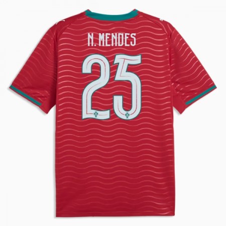 Portugal Nuno Mendes 25 Domaći Nogometni Dresovi SP 2026 Portugal Nuno Mendes 25 Domaći Nogometni Dresovi SP 2026