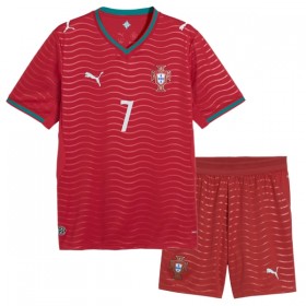 Portugal Ronaldo 7 Dječji Domaći Nogometni Dresovi SP 2026